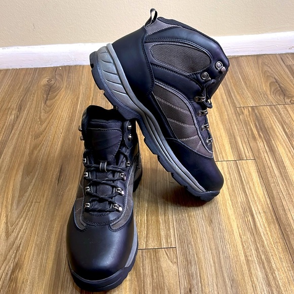 Goodfellow and Co Mens Marcel Black Hiking Water Resistant Work Boots - Picture 4 of 6